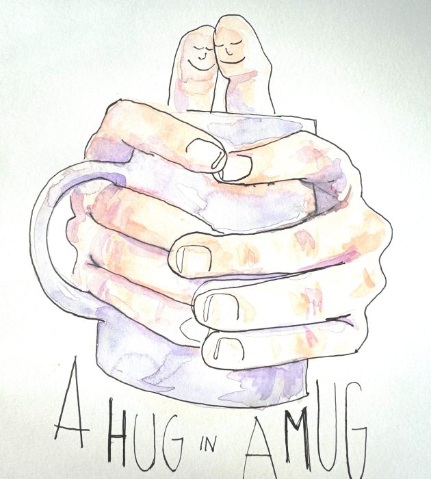 A hug in a mug